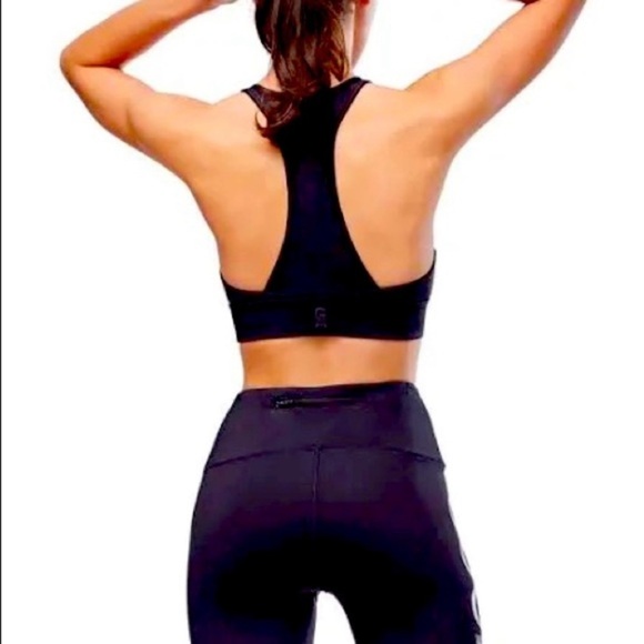 Good American plus size Core Power racer back sports bra black 2X - Picture 2 of 9